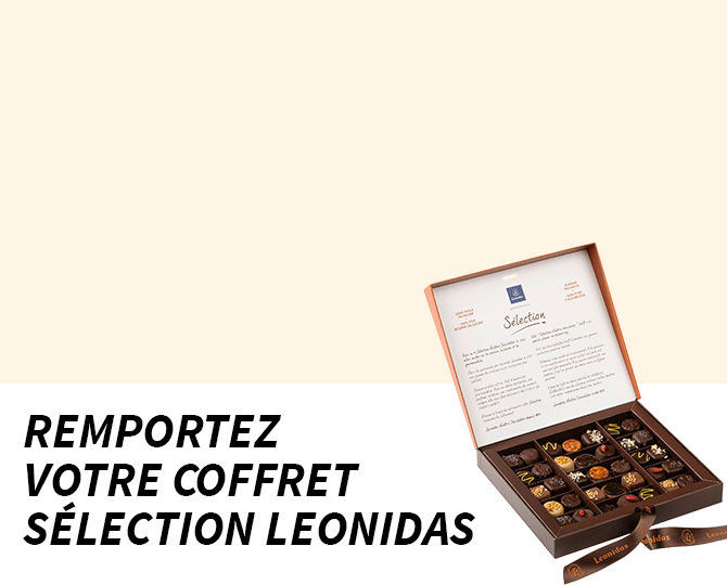 Concours : remportez votre coffret Sélection Leonidas - Marie Claire  Belgique