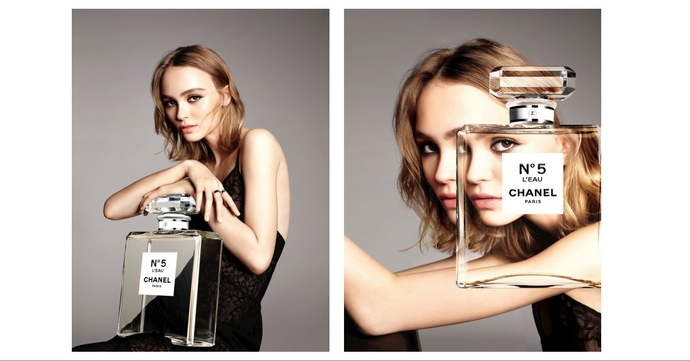 Chanel revisite N°5 en eau pour la nouvelle génération avec Lily-Rose Depp