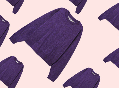 Crush of the Day: le sweater irisé Weekday