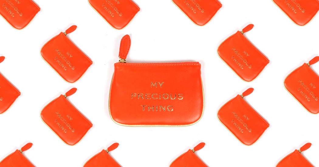 Crush of the Day: le clutch mandarine VII by Cécile De Jaegher
