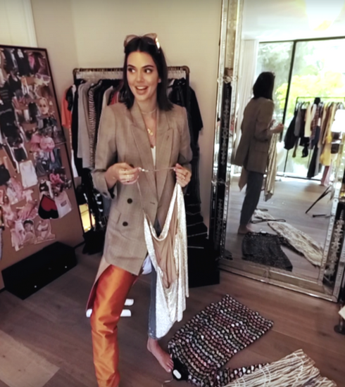 Kendall Jenner nous emmène dans son dressing