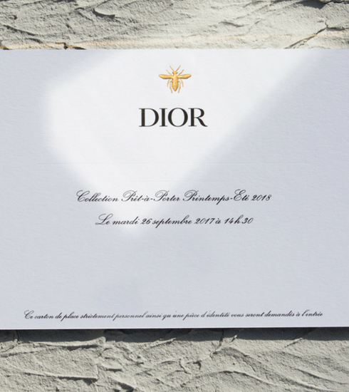 Le défilé Dior printemps-été 2018 en live, c’est à 15h et c’est ici!