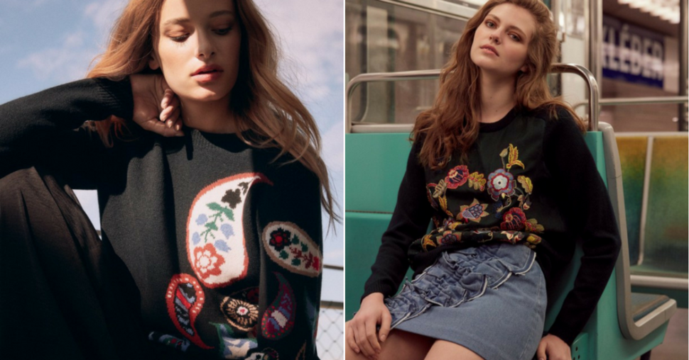 Crush of the day: les pulls fleuris Eric Bompard