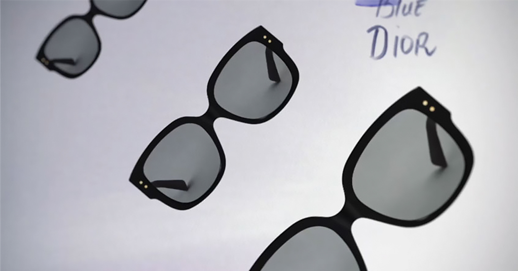 Crush of the day: les lunettes de soleil Dior LadyDior Studs