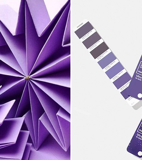 Ultra Violet, couleur de l’année 2018 selon Pantone