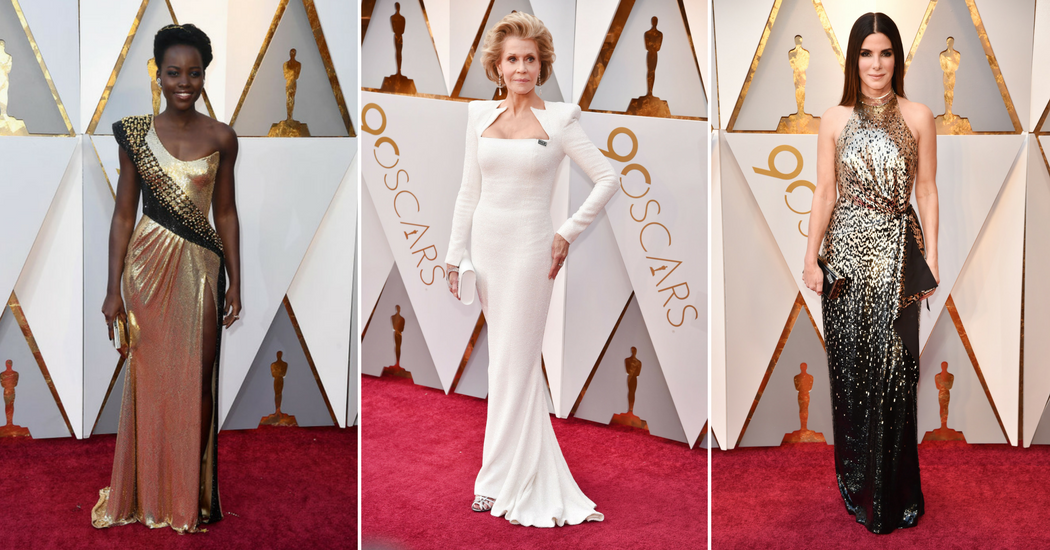 Oscars 2018: les plus belles tenues du tapis rouge