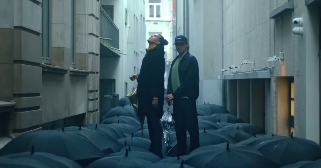 OrelSan et Stromae réunis dans le clip de « La pluie »