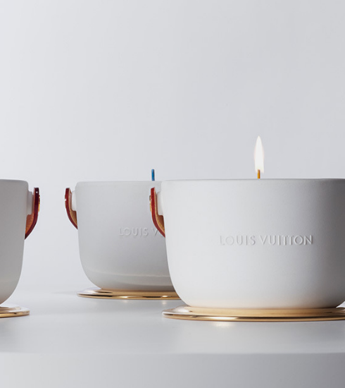 Crush of the day : les bougies parfumées Louis Vuitton