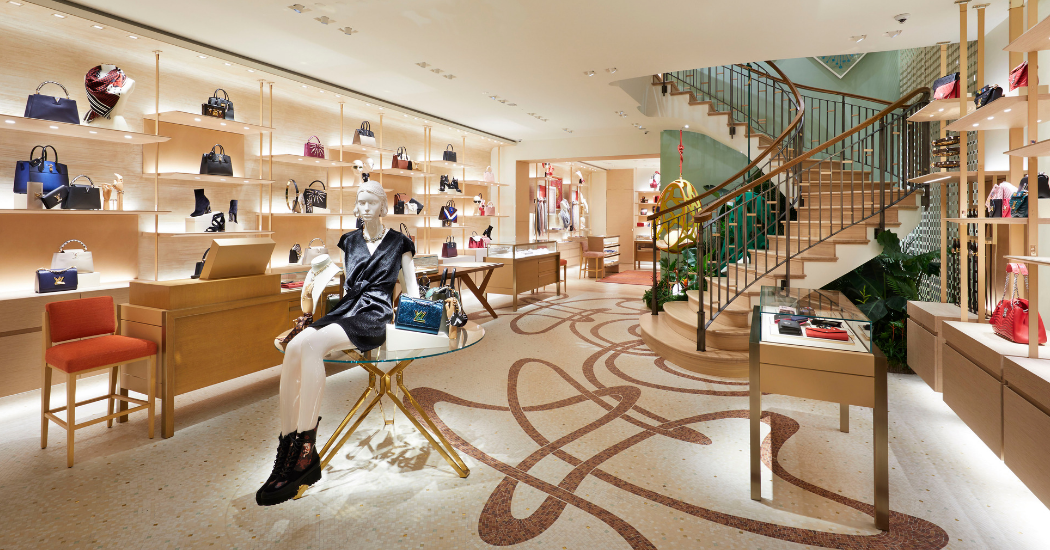 Bruxelles : immersion dans la toute nouvelle boutique Louis Vuitton