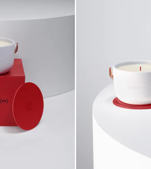 Crush of the day : la bougie Louis Vuitton (RED), en soutien à la lutte contre le sida