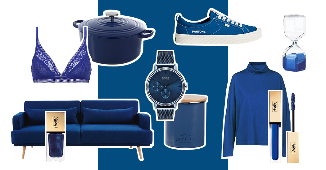 Shopping : notre sélection spéciale « Classic Blue », la couleur Pantone de l’année