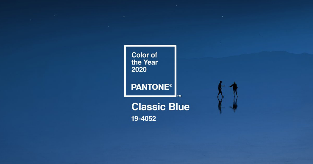 Classic Blue, couleur Pantone de l’année 2020