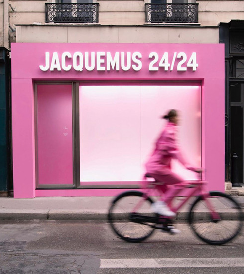 Jacquemus ouvre une boutique éphémère à Paris ouverte 24h/24