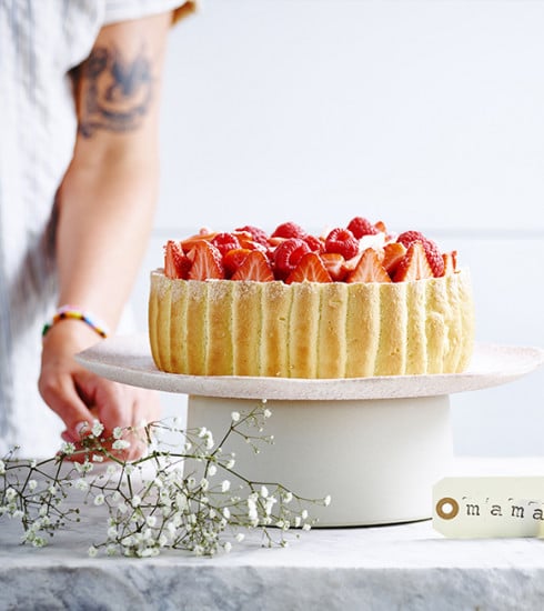 Recette : tarte tiramisu aux fraises