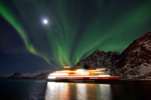 Aurores Boréales avec Nordic, Hurtigruten