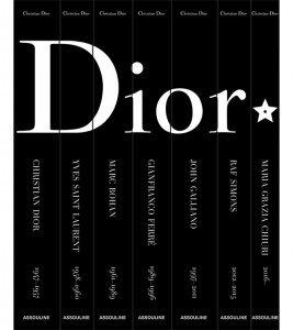 Collection anniversaire Dior
