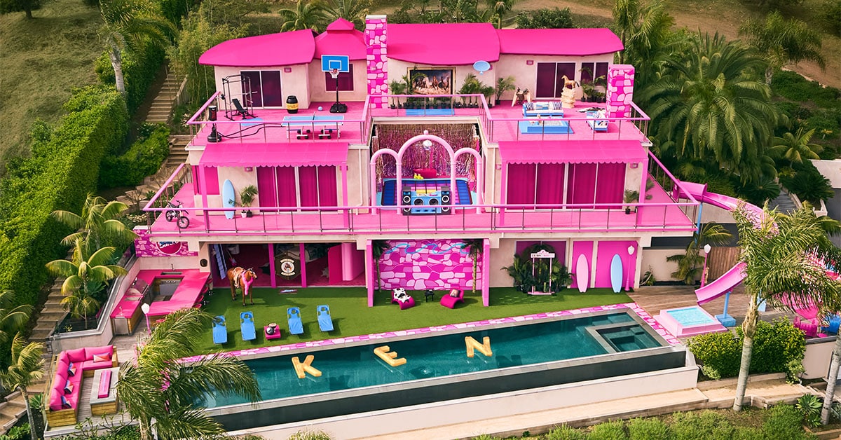 La maison californienne de Barbie est à louer sur AirBnb - Marie Claire ...