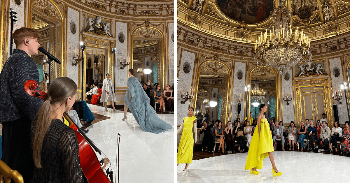 Natan fait rayonner la Belgique lors d'un défilé étincelant à Paris ...