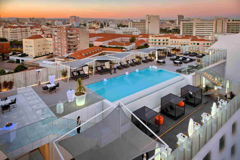 piscine hôtel lisbonne