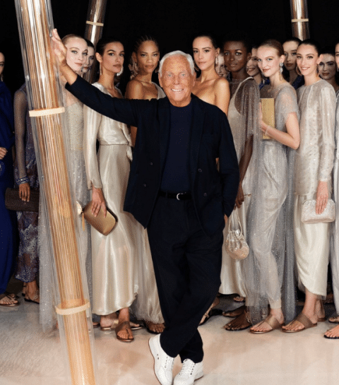 Notre dernière interview avec Giorgio Armani