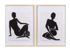 ensemble de deux tableaux AVA