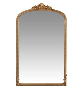 Miroir rectangulaire doré ELISABETH