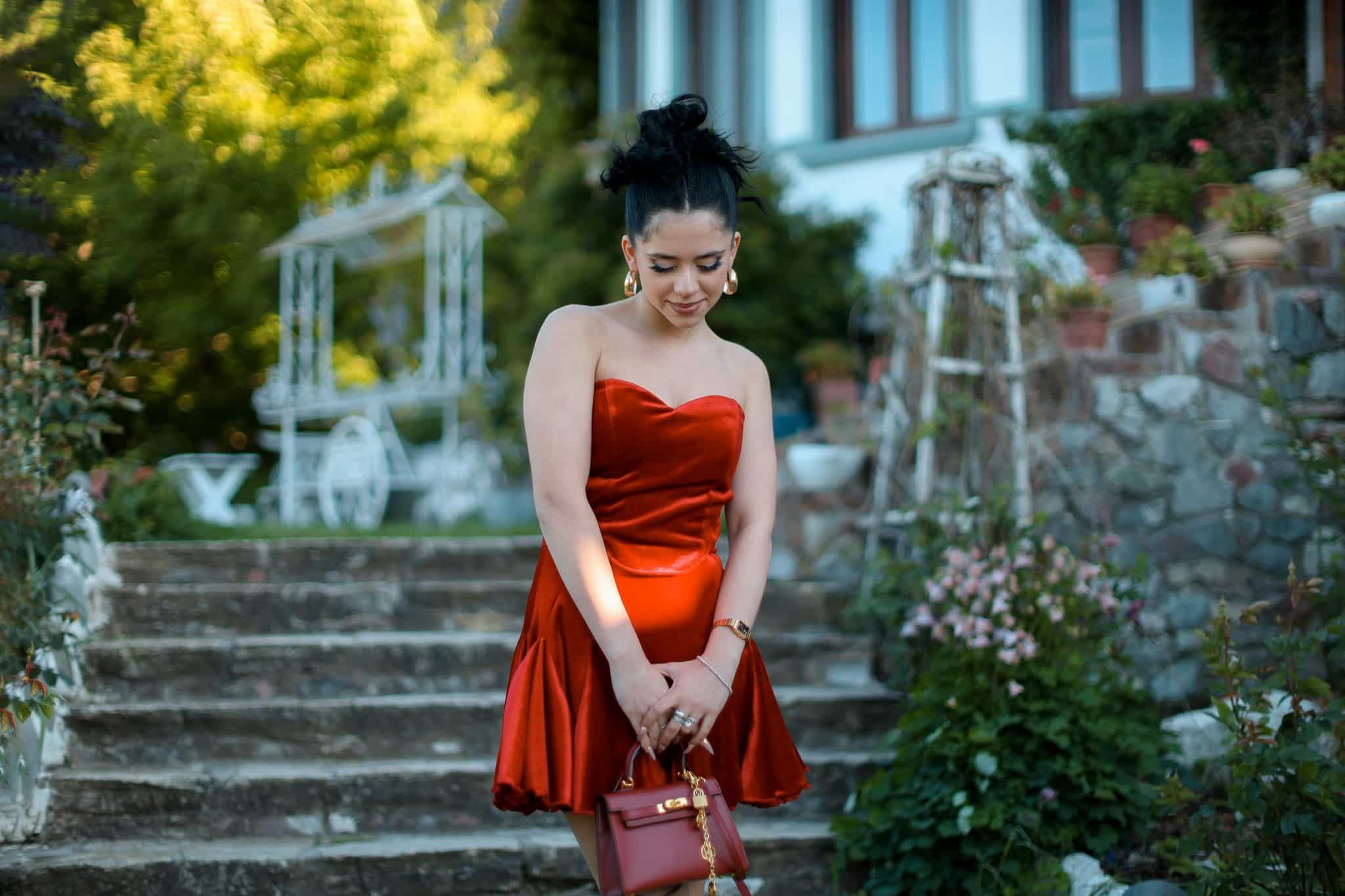 Robe De Soirée En Velours Rouge New Look - Taille 38, Style Fourreau