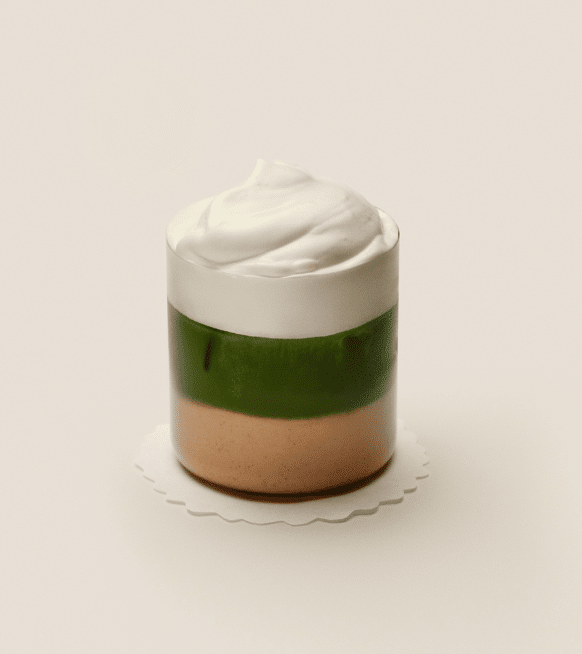 matcha latte carrot cake