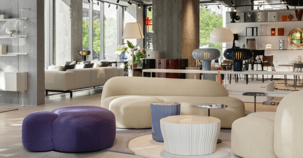 Kartell inaugure à Bruxelles le nouveau temple du design italien