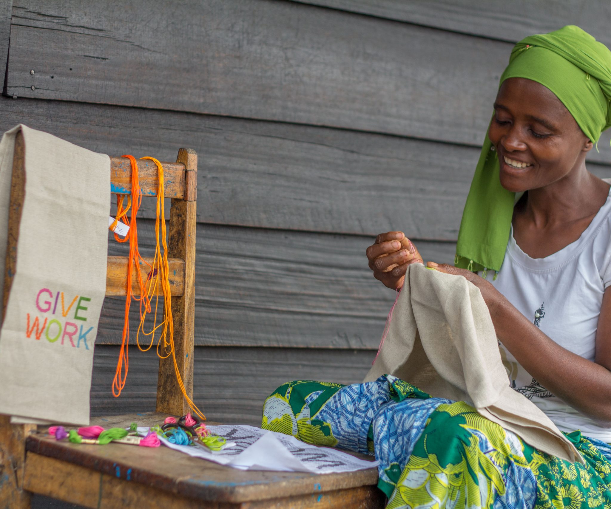 Een handdoek kopen, één dag werk schenken met KISANY