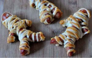 mummy hotdogs
