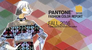 Pantone kleurenwaaier herfst 2016
