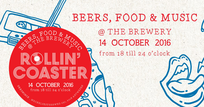 Vanavond: Rollin’ Coaster in de Antwerpse Stadsbrouwerij De Koninck!