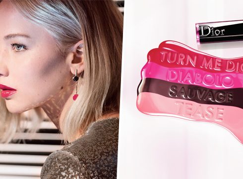 Dior Addict Lacquer Stick met glansrol voor Jennifer Lawrence