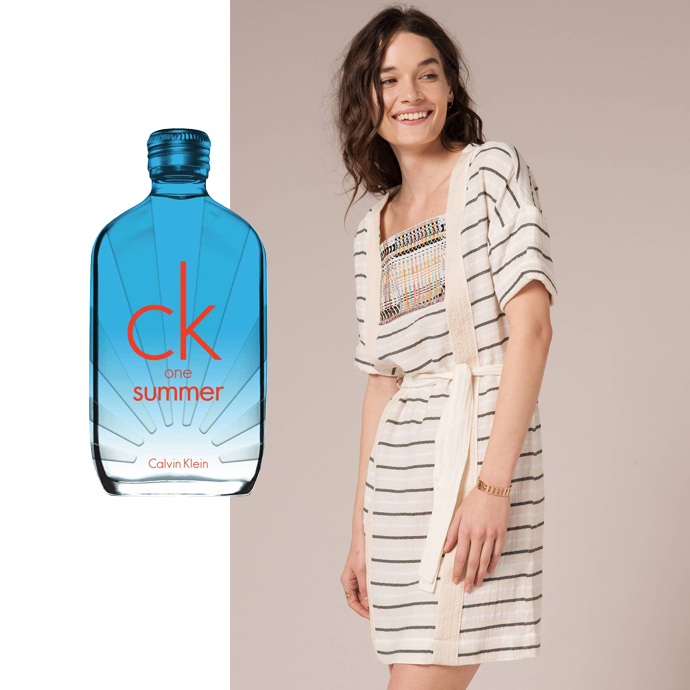 Match je parfum met je jurk: CK One van Calvin Klein en Sessun