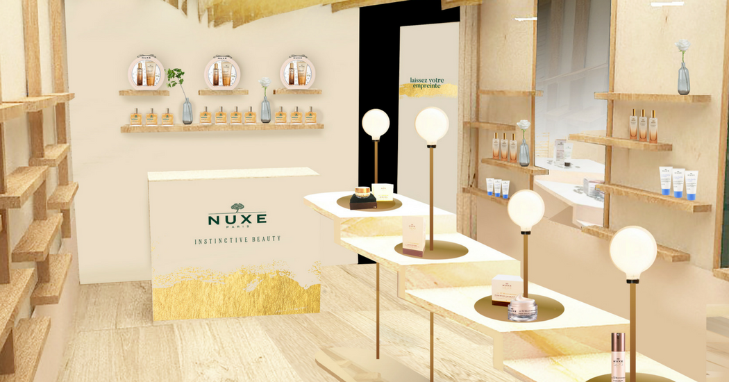 Nuxe opent allereerste pop-upstore in Parijs