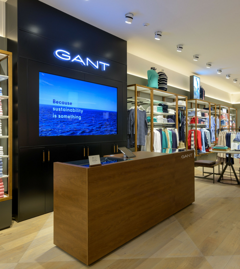 Gant opent eerste winkel in Gent