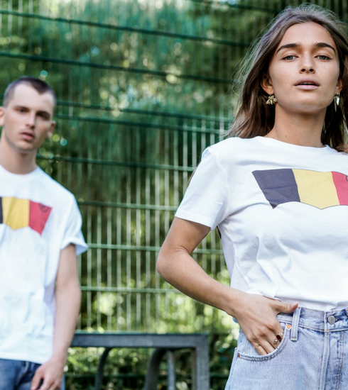 Crush of the day: Levi’s lanceert t-shirt in de Belgische driekleur