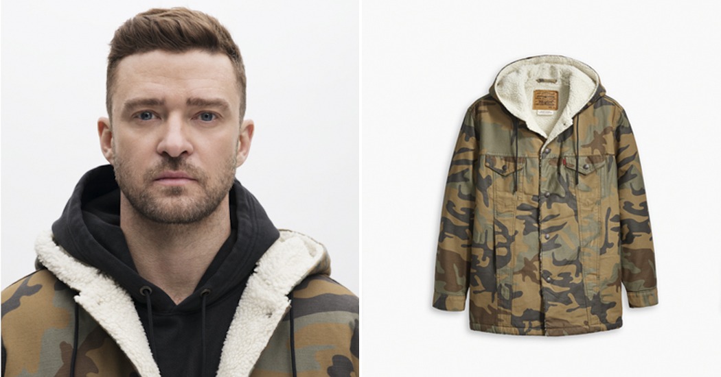 Justin Timberlake ontwerpt collectie voor Levi’s