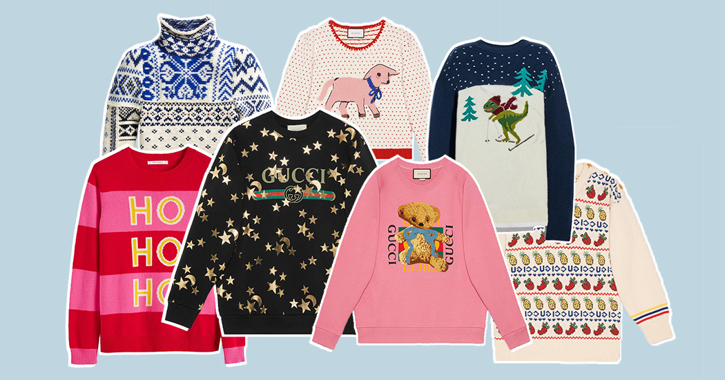 20 designer versies van de Ugly Christmas Sweater