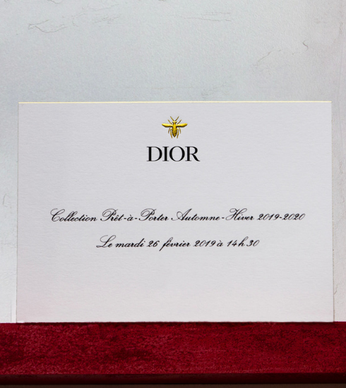 Front row op het Dior defilé tijdens Paris Fashion Week? Het kan hier: