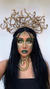 medusa make-up look