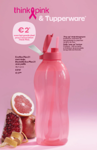 Drinkfles Tupperware Think Pink