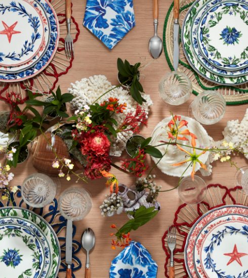Glamoureus tafelen? Upgrade je etentje met de gloednieuwe Dior Maison Copacabana collectie