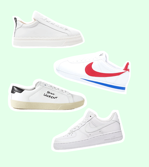 Shopping: de mooiste witte sneaker releases voor de lente