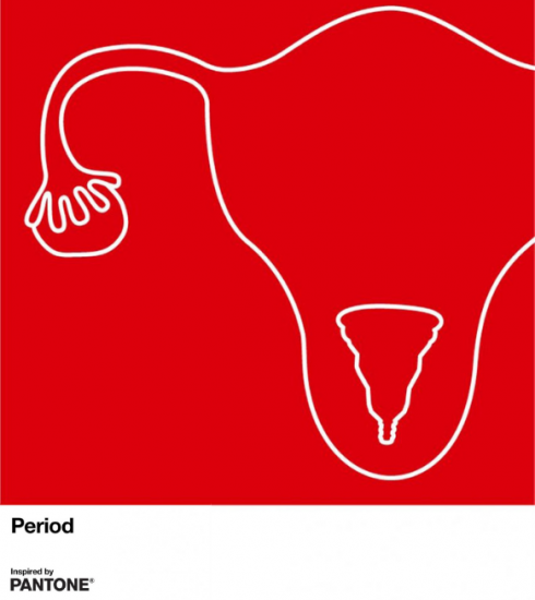 Pantone brengt nieuwe kleur rood uit om het stigma rond menstruatie te doorbreken