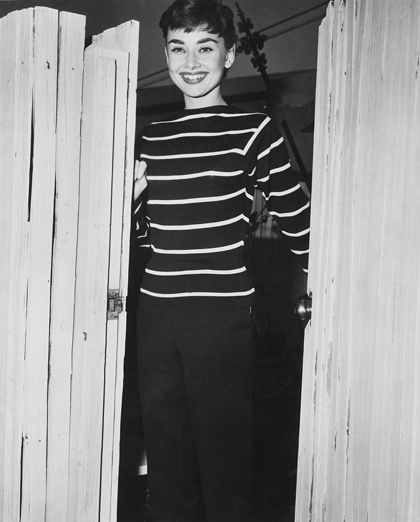 Audrey Hepburn in 1955.