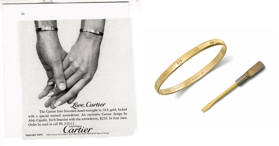 Ontdek de geschiedenis van de Love-armband van Cartier