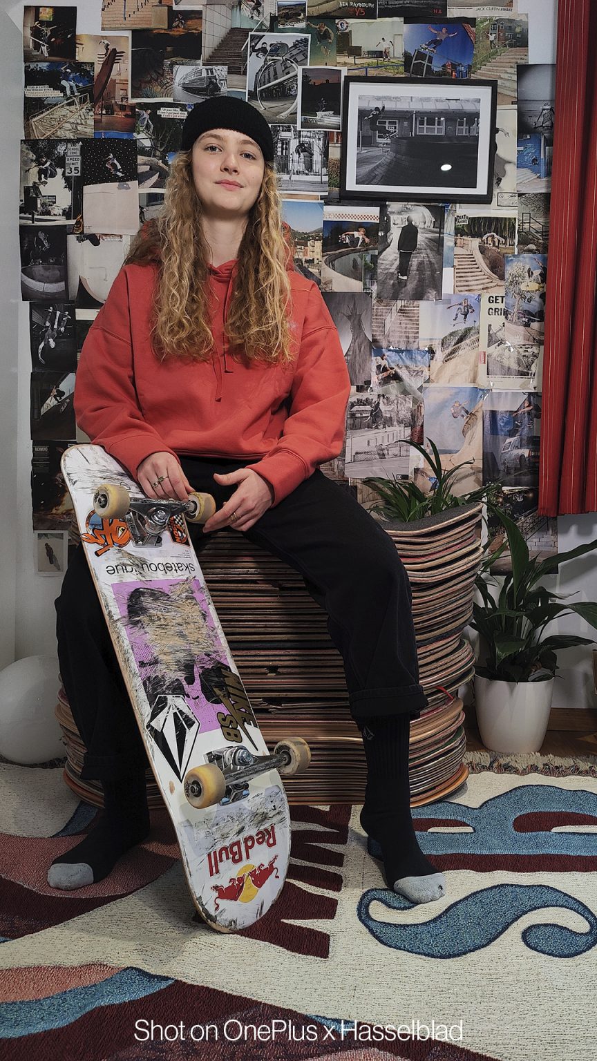 Woman to watch: skateboarder Lore Bruggeman op de ...