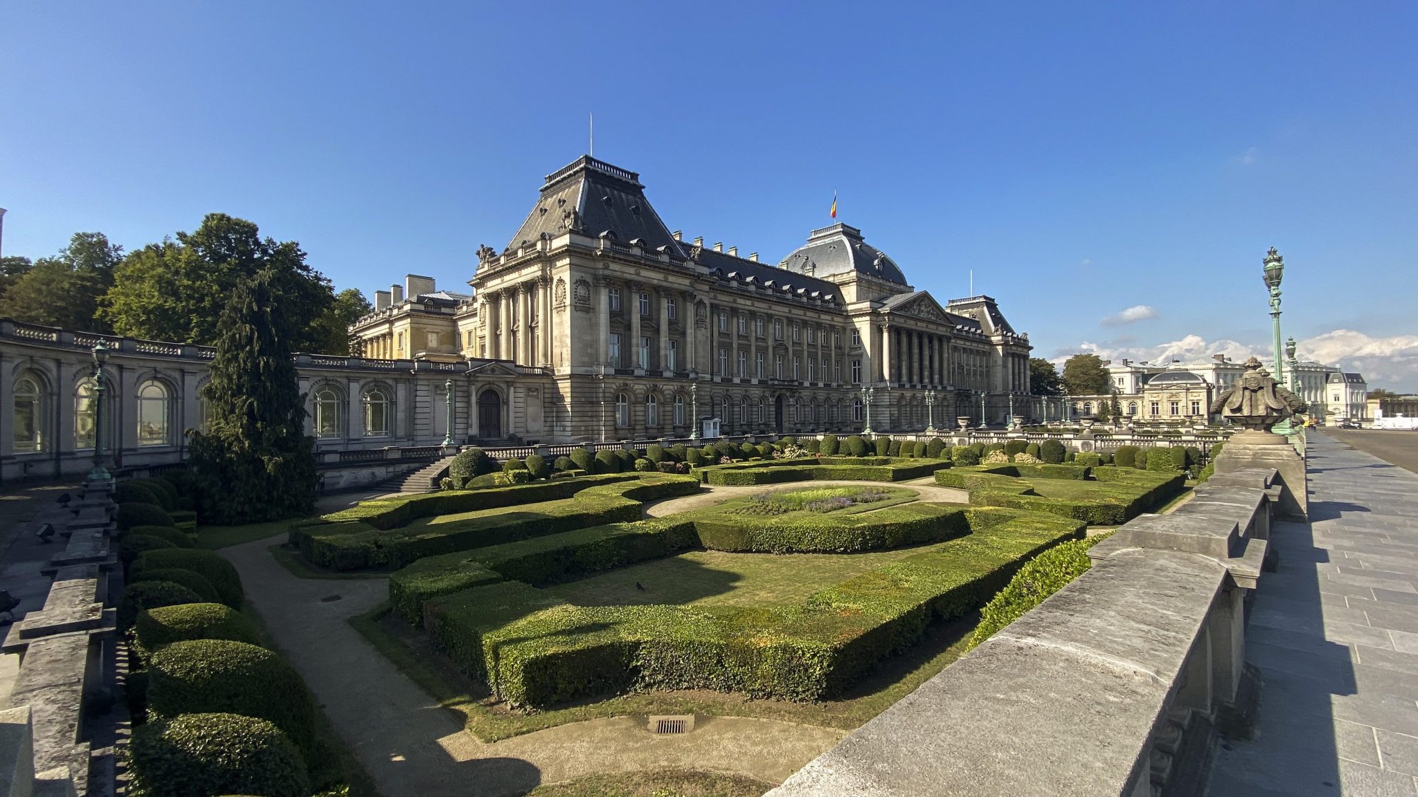 Het Koninklijk Paleis in Brussel.